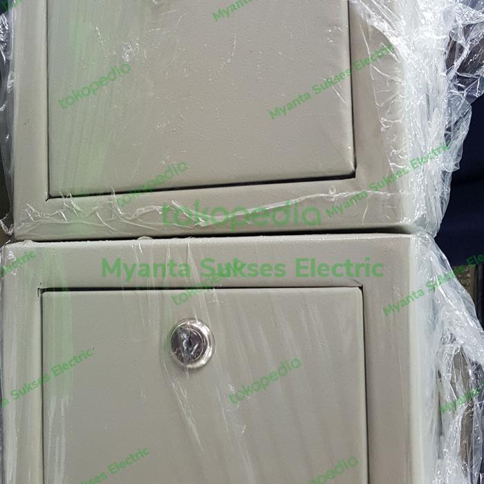 Gambar Box Panel 17x20 + Komponen Rakit Panel Distribusi - 1 MCB 1 Phase dari Myanta Sukses Elektrik undefined Tokopedia