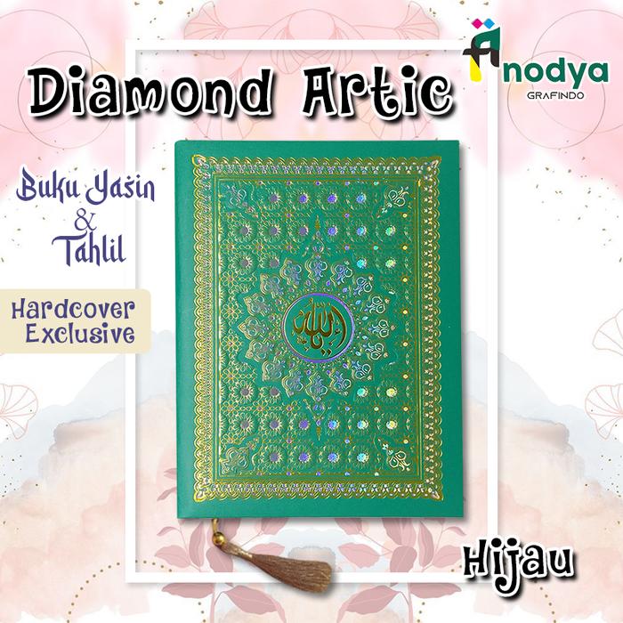 Gambar Cetak Buku Yasin Dan Tahlil Hard CoverDiamond Artic - Hijau, 132 HALAMAN HVS dari anodya grafindo undefined Tokopedia