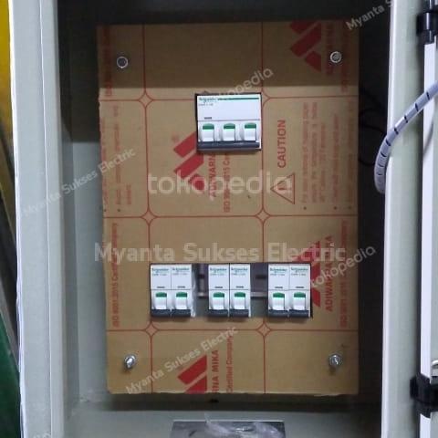 Gambar Box Panel 30x40 + Komponen Rakit Panel Distribusi - 3 MCB 1 Phase dari Myanta Sukses Elektrik undefined Tokopedia