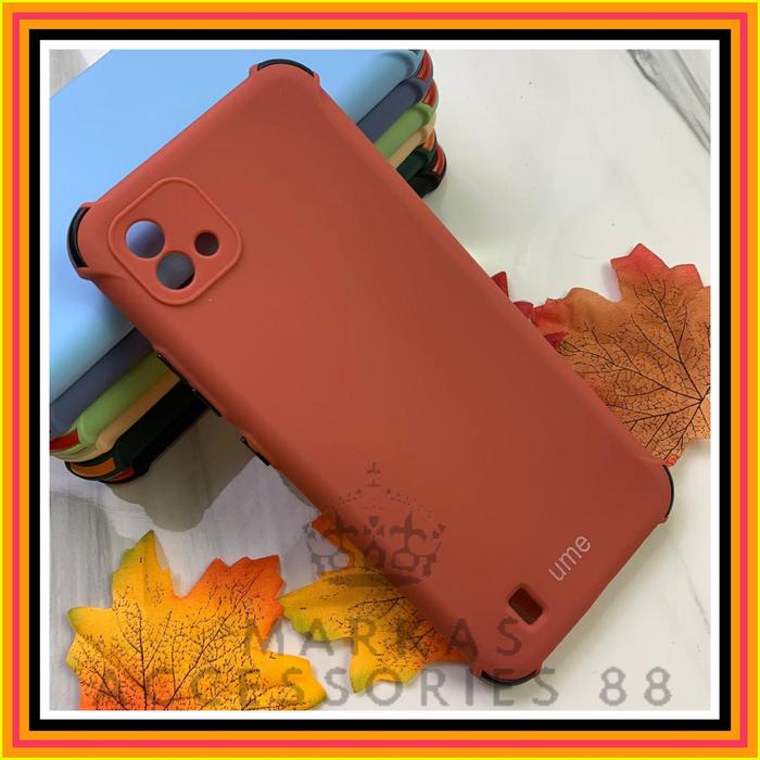 Gambar REALME C11 2021 / C20A CASE FUTURE SERIES ORIGINAL SOFT SILICONE COVER - MERAH, REALME C20A dari Markas acc 88 undefined Tokopedia