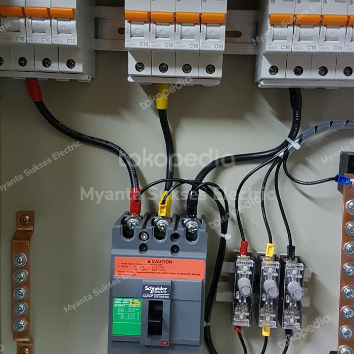 Gambar Box Panel 40x50 + Komponen Rakit Panel Distribusi - MCB 3 Phase dari Myanta Sukses Elektrik undefined Tokopedia