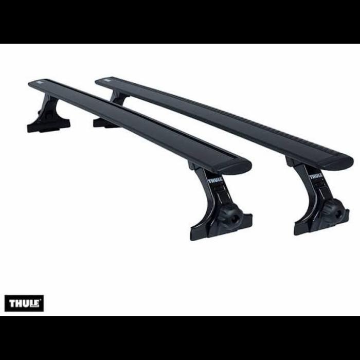 Gambar JIMNY SIERRA JB74 PAKET crossbar + Roofbox roof box THULE - Wingbar black dari VIPautoshop undefined Tokopedia