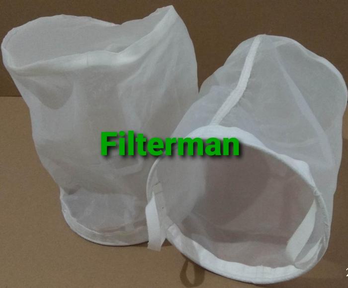 Gambar Saringan Air Minyak Liquid Filter Bag 200 Micron Diameter 10" x 50 cm - D.9" x L.12"RCE dari Filterman undefined Tokopedia