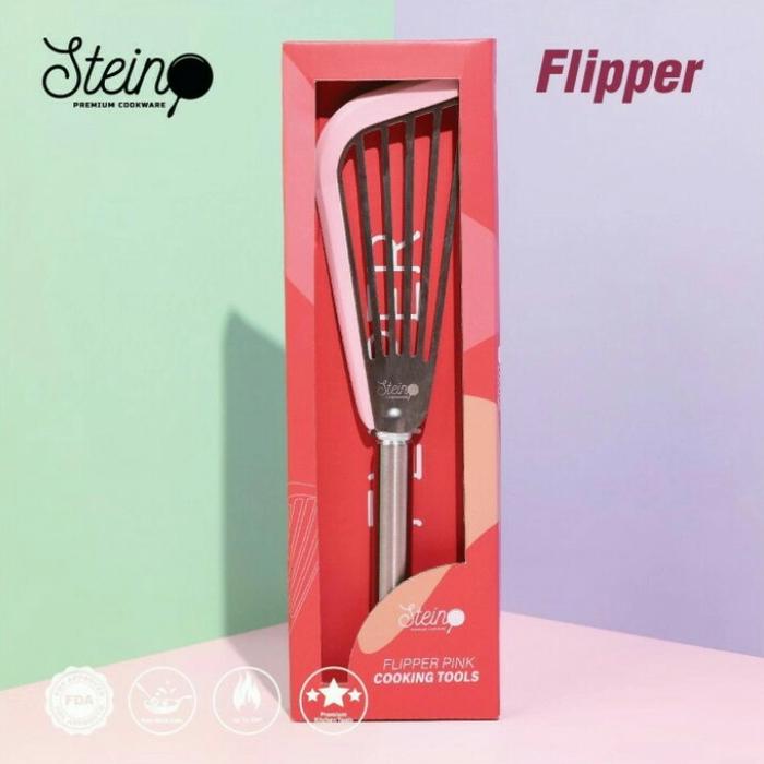 Gambar flipper steincookware spatula - pink dari best home kitchen undefined Tokopedia