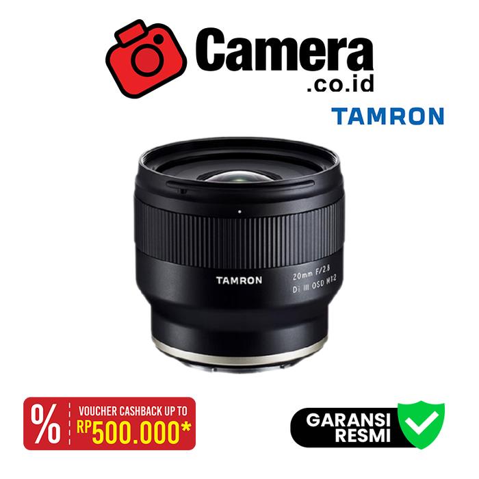 Gambar TAMRON 20mm f/2.8 Di III OSD M 1:2 for Sony dari CAMERA CO ID undefined Tokopedia