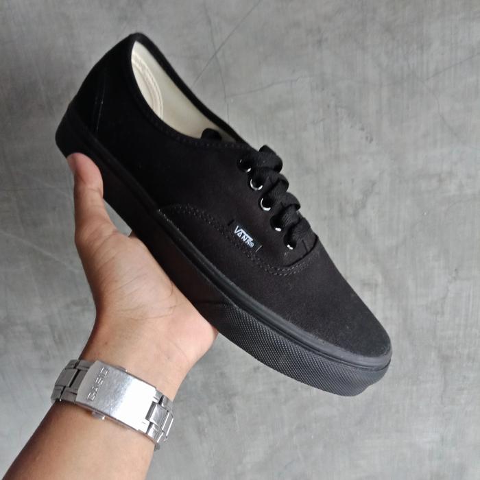 Jual Vans Authentic Full Black 44 Sidoarjo Rsneak