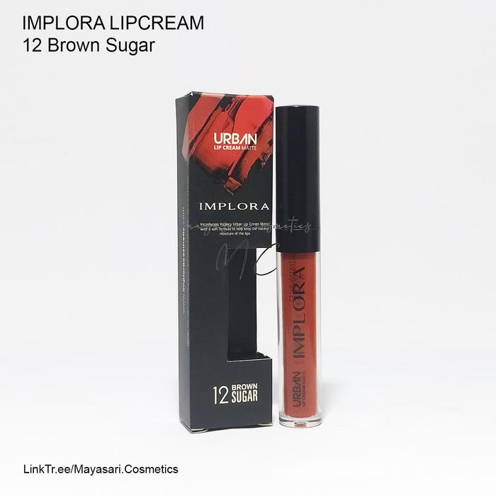 Gambar Implora Lipcream Nomor 1-12 - 12 dari Tk. Mayasari Cosmetics undefined Tokopedia