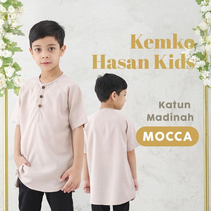Gambar Kemeja Koko Anak / Baju Koko Anak Laki-Laki / Baju Koko Anak - Gold, 4 dari Baju Berkah Store undefined 5 Tokopedia