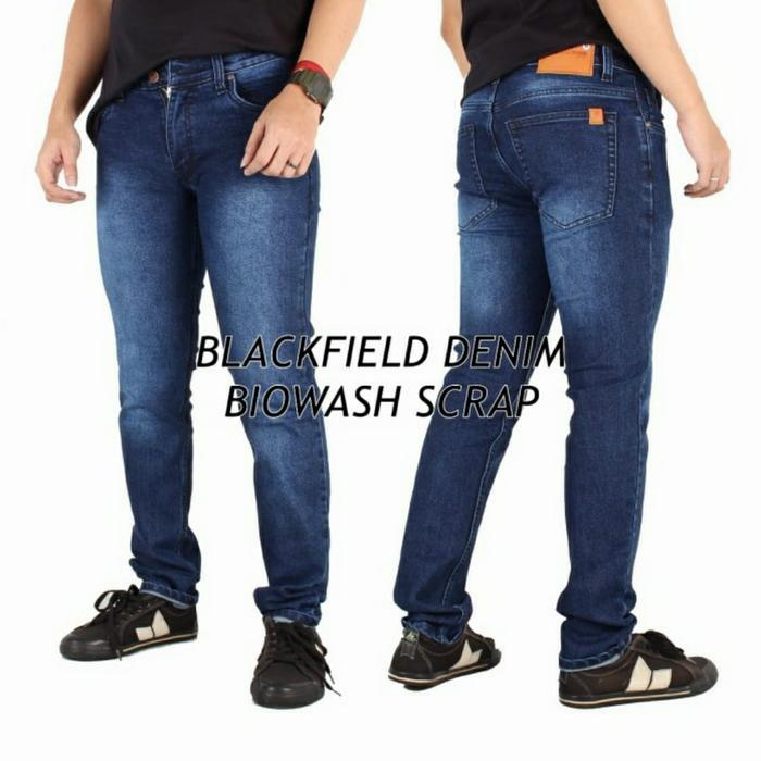 Gambar big size!! jeans pria slim fit garmen jumbo 27-42 / jeans pria - bio wos, M dari Alolshopbandung undefined Tokopedia