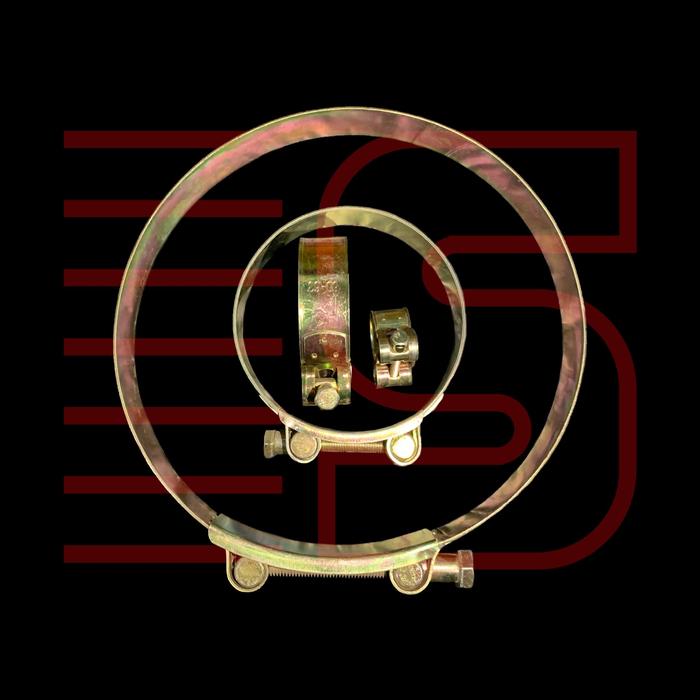 Gambar Klem Superior Selang/T-Bolt/Mikalor/Heavy Duty Hose Clamp 113-121 - Carbon Steel dari Istana Selang undefined Tokopedia