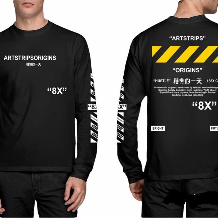 Gambar Kaos Artstrip X Strip Series Hitam Kuning T-shirt Distro Pria Murah - lengan panjang, M dari Dewekan store undefined Tokopedia