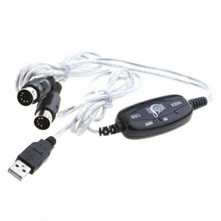 Gambar Orphee USB MIDI Cable Converter PC To Music Keyboard Adapter Cable dari mix medan undefined Tokopedia