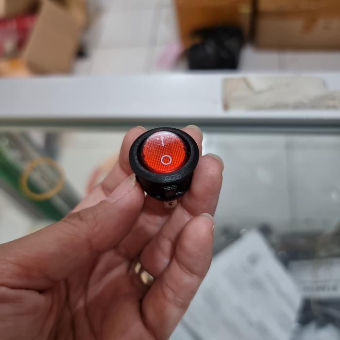Jual swit on off 3pin lampu bulat kecil switch on off 3pin bulat kecil ...