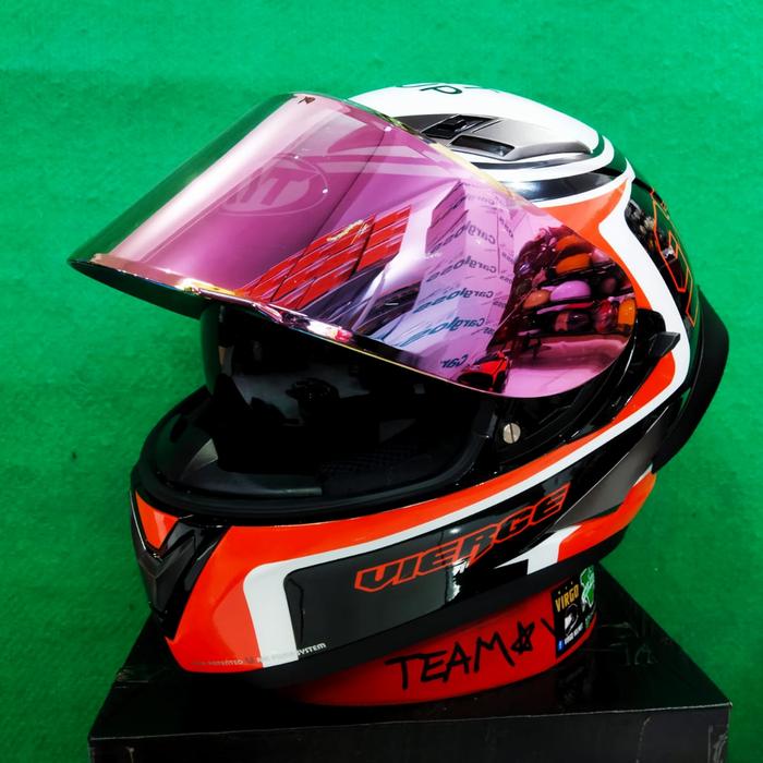 Gambar KYT Helm Vendeta 2 Xavi Vierge Paket Ganteng Termurah dari CINTAHELMET2 undefined Tokopedia