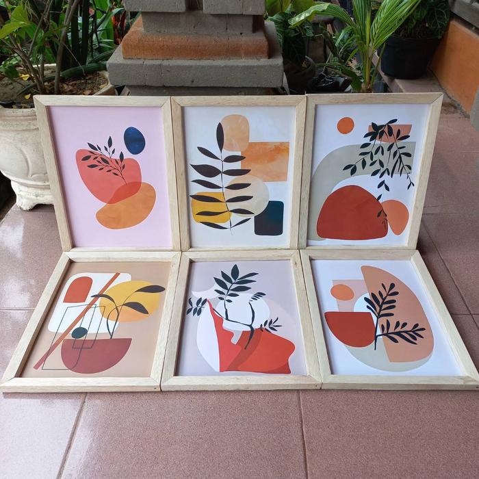 Gambar Hiasan Dinding 30x40 Wall Decor Home Decor Hiasan Dinding Villa Cafe - 30x40 Bingkai dari goodmaru undefined Tokopedia