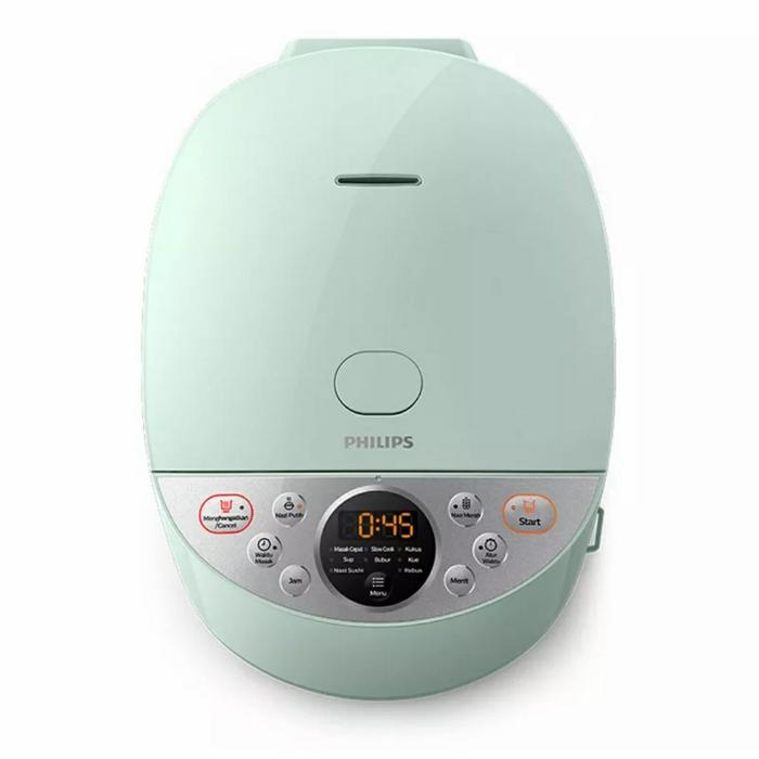 Gambar Rice Cooker Philips HD-4515 | Magic com HD4515 1.8 liter L digital - green dari Toped Kita undefined Tokopedia