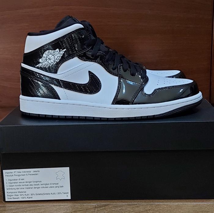 nike air jordan 1 mid se all star weekend carbon fiber