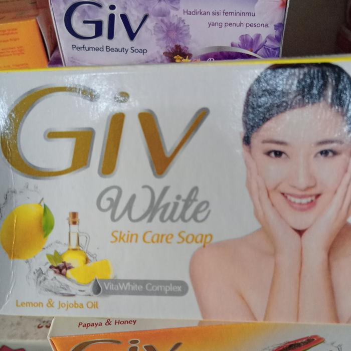 Gambar Sabun Batang GIV Bar Soap Whitening Mandi Body Bath - Mulberry dari Lidya Kosmetik undefined 5 Tokopedia