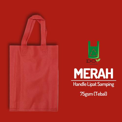 Gambar PROMO! Tas Spunbond Goodie Bag Handle Lipat Samping (Isi 12pcs) Murah - 25x35x10, Putih dari Doy. Spunbond undefined Tokopedia