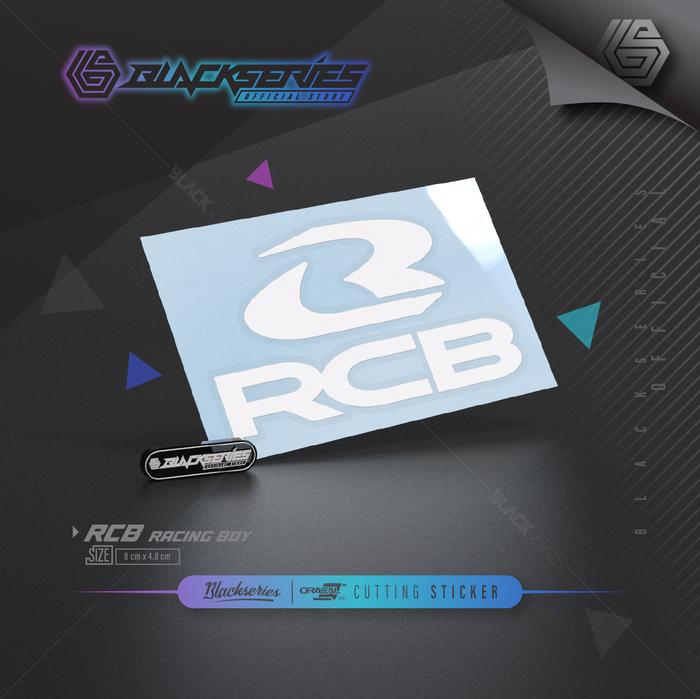 Gambar Cutting Stiker RCB | Stiker RCB | RCB V2 - Putih dari Blackseries Official Store undefined Tokopedia
