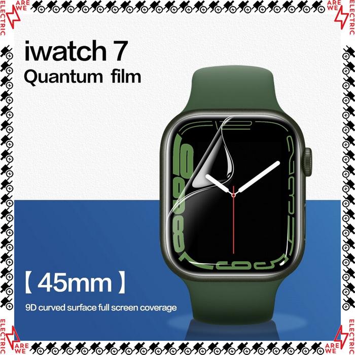Gambar Anti Gores Film Hydrogel Apple Watch 7 Screen Guard iWatch 41mm 45mm - 45 mm dari OM BUCIN undefined Tokopedia