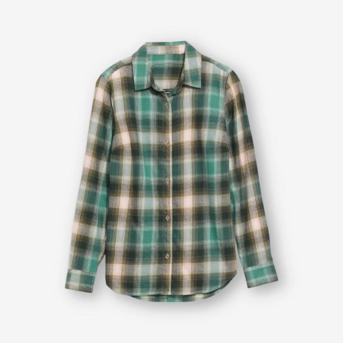 Jual Korean Oversizes Flannel Plaid Shirt by Old Navy Jakarta