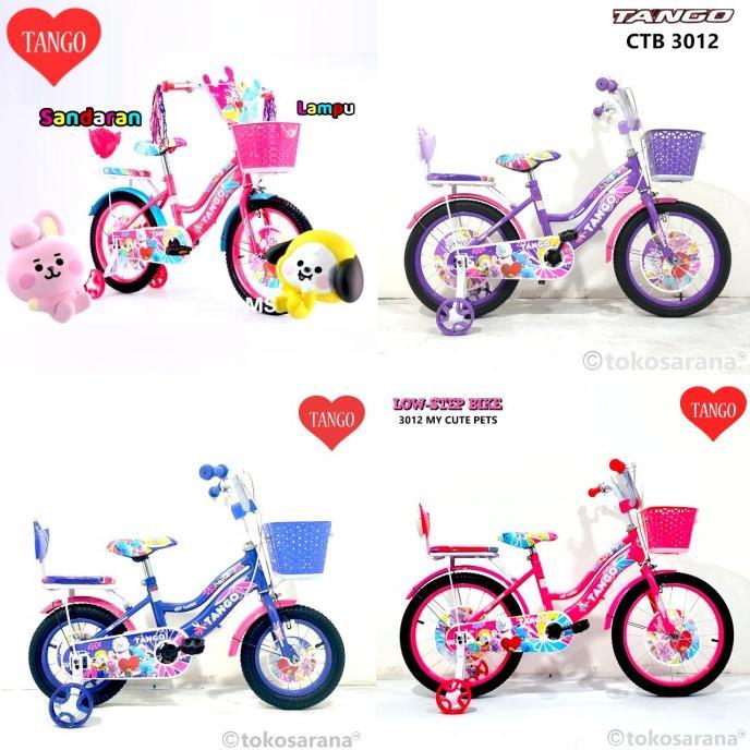 Gambar Sepeda Kota Anak Tango 3012 Rabbit N Puppy 18 Inch 5-8 Tahun City Bike - Tidak Pilih Wrn dari lizia undefined Tokopedia