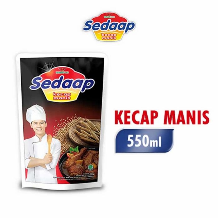 Gambar Sedaap Kecap Manis 550 ml dari Nanatsutsurugi undefined Tokopedia