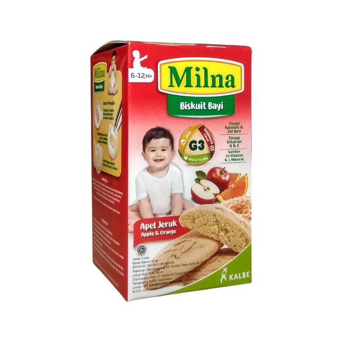 Gambar MILNA BISC JRUK APPLE 65G dari Triwijaya Sembako undefined Tokopedia