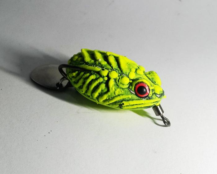 Gambar SOFT FROG / SOFROG 3D UKURAN 3,5CM DOUBLE HOOK 1/0 KENZI - 8 dari ANAK LURE KALIMANTAN undefined 2 Tokopedia