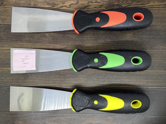 Gambar Kape Gagang KARET / Scraper / Skrap / Scrap / Kape Plat Gagang KARET - 11/2" dari Aneka Bangunan Jaya undefined Tokopedia