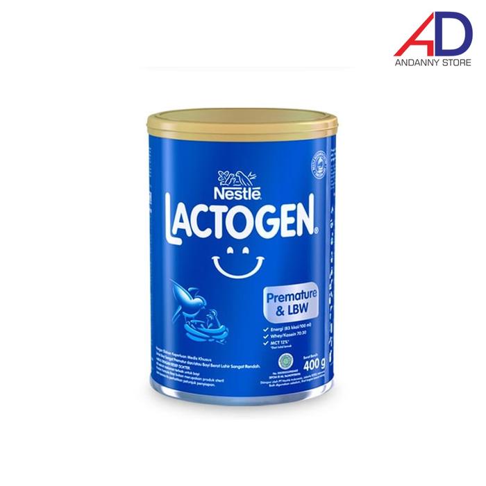 Gambar LACTOGEN PREMATURE & LBW (0-6 BULAN) 400GR / SUSU BAYI PREMATUR BBLR dari ANDANNY STORE undefined Tokopedia
