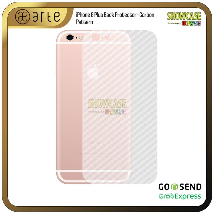 Gambar Back Protector Compatible For iPhone Anti Gores Screen Protector Carbon Pattern - 6Plus dari ShowcaseFever undefined Tokopedia