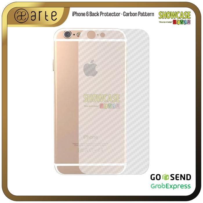 Gambar Back Protector Compatible For iPhone Anti Gores Screen Protector Carbon Pattern - 6 dari ShowcaseFever undefined Tokopedia