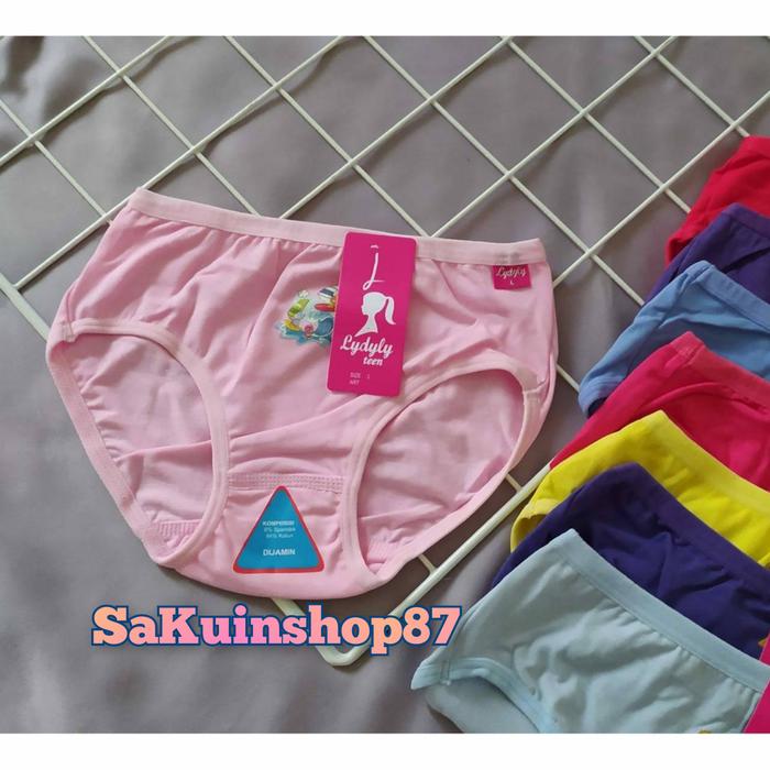 Gambar CD anak perempuan lydyly 044/celana dalam anak cewek/cangcut anak cewe - multywarna, M dari Sakuinshop undefined Tokopedia