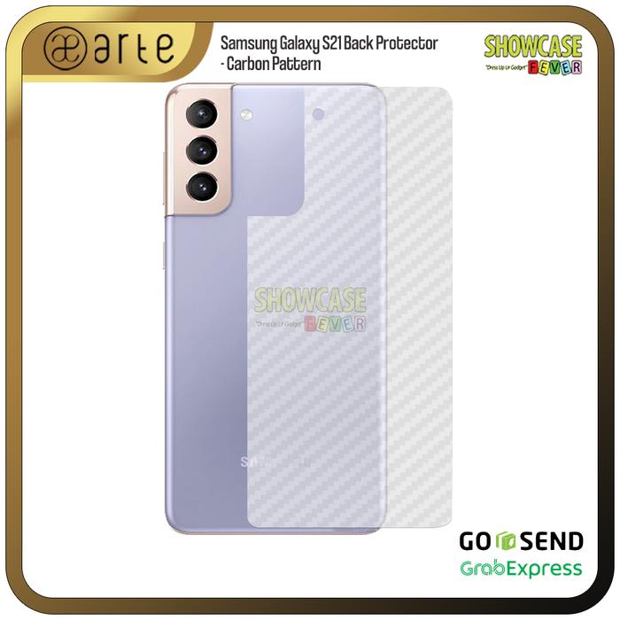 Gambar Back Protector Compatible For Samsung Galaxy S Anti Gores Screen Protector Carbon - S21 dari ShowcaseFever undefined Tokopedia