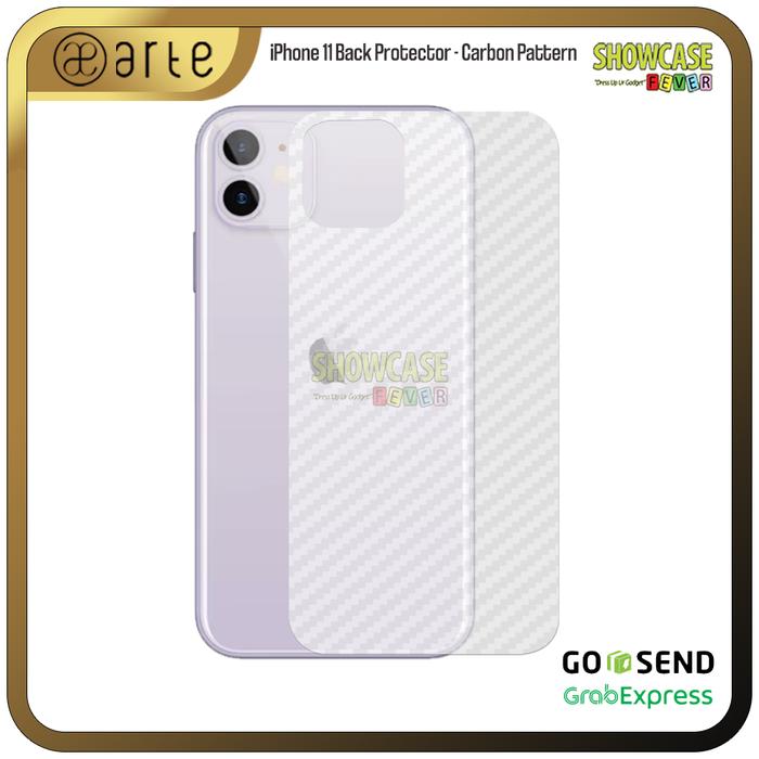 Gambar Back Protector Compatible For iPhone Anti Gores Screen Protector Carbon Pattern - 11 dari ShowcaseFever undefined Tokopedia