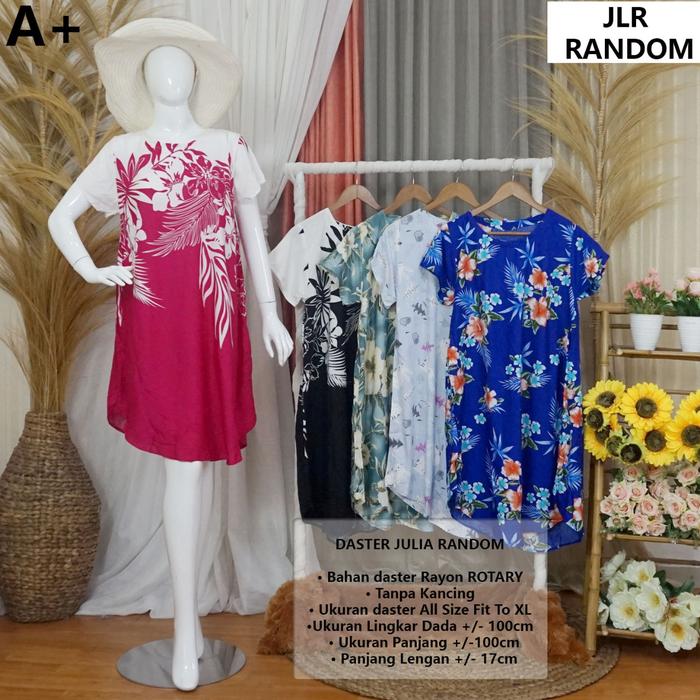 Gambar Daster Julia Lengan Tanpa Kancing JL - JL.RANDOM dari ProdusenDaster undefined Tokopedia