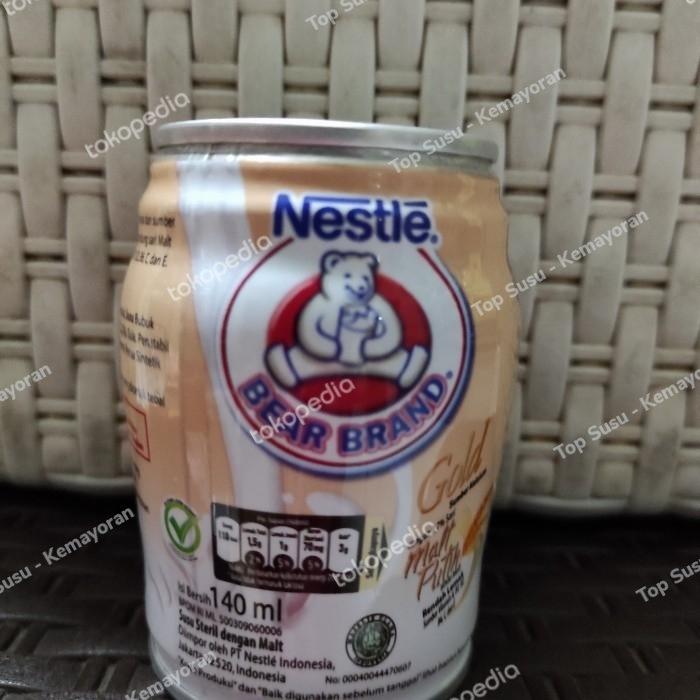 Gambar Nestle Bear Brand Gold White Malt / Susu Beruang Gold Malt Putih 140ml dari Top Susu - Kemayoran undefined Tokopedia