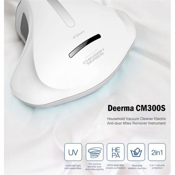 Gambar Deerma CM300S UV Anti Dust Mites Anti Tungau Vacuum Cleaner Kasur - CM300S dari Excelencia undefined Tokopedia