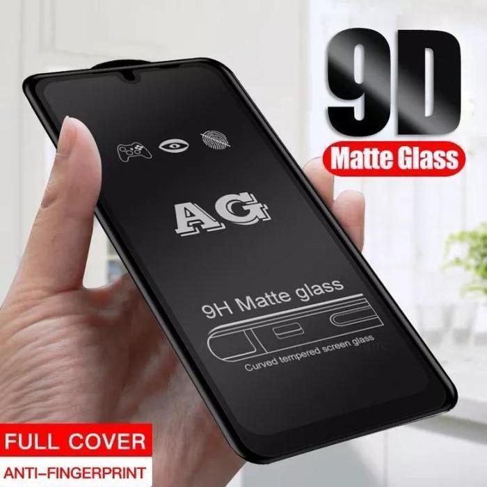 Matte Glass Tempered Glass For Redmi 9i Tempered Glass Full Matte