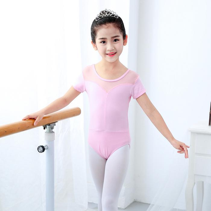Gambar BAJU BALET ANAK REMAJA LEOTARD IMPOR KOSTUM GYMNASTIC BALLERINA - pink lg pendek, 150 dari milanberry undefined Tokopedia