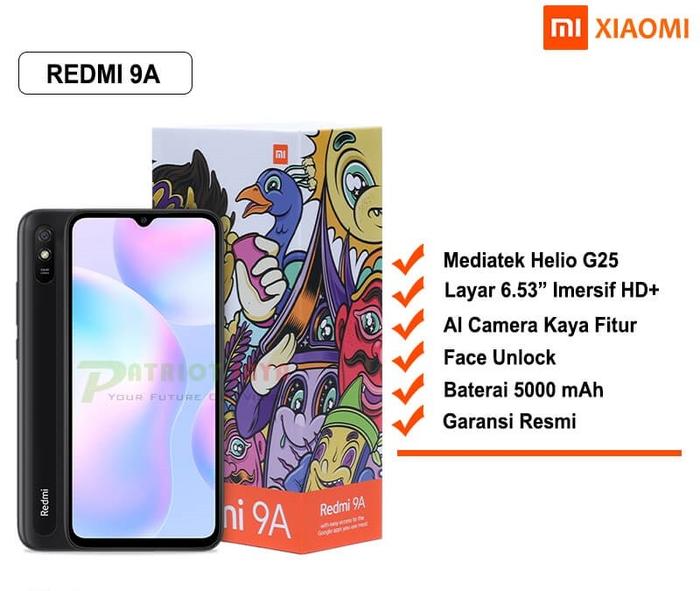 Gambar Redmi 9A New Segel Box 3/32 3GB 32GB Garansi Resmi Xiaomi Indonesia - GraniteGrey dari Zeil store undefined Tokopedia