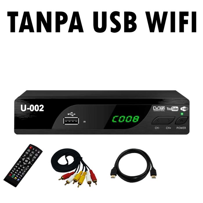 Gambar SET TOP BOX DVB T2 DVBT 2 SKYBOX SKY BOX TV DIGITAL PENERIMA SIARAN - TANPA USB WIFI dari MOZILLATECH undefined Tokopedia