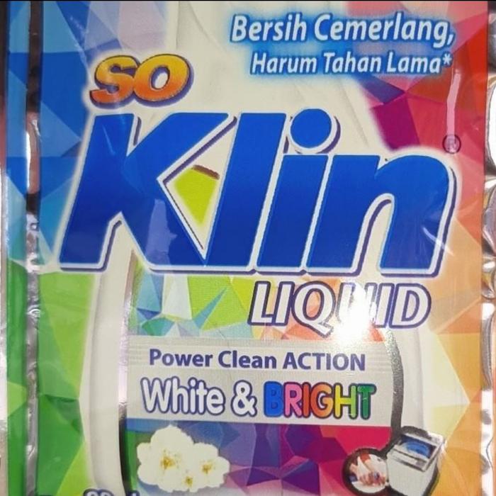 Gambar SOKLIN LIQUID/so klin cair sachet ECER 500 per 1renceng Allvarian - white&bright dari TOKO LULU 66 undefined Tokopedia