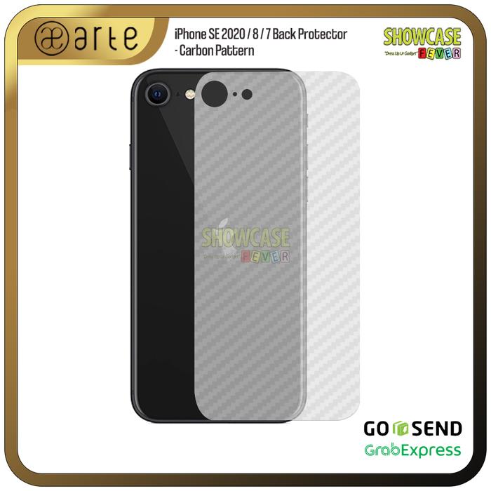 Gambar Back Protector Compatible For iPhone Anti Gores Screen Protector Carbon Pattern - SE2020/8/7 dari ShowcaseFever undefined Tokopedia