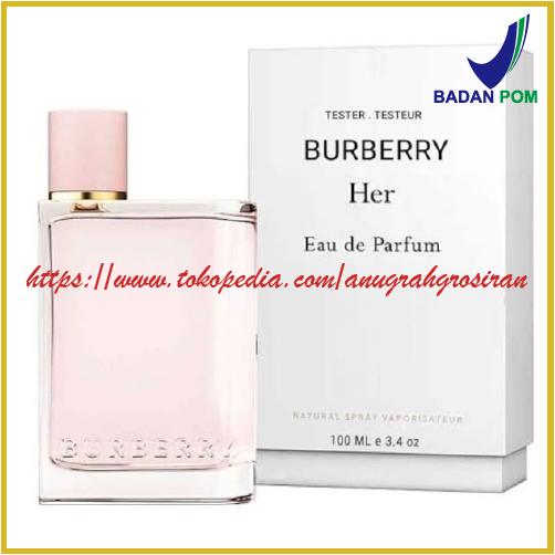 Jual parfum ori Burberry Her Eau de Parfum EDP 100ml tester Kota - Main Image