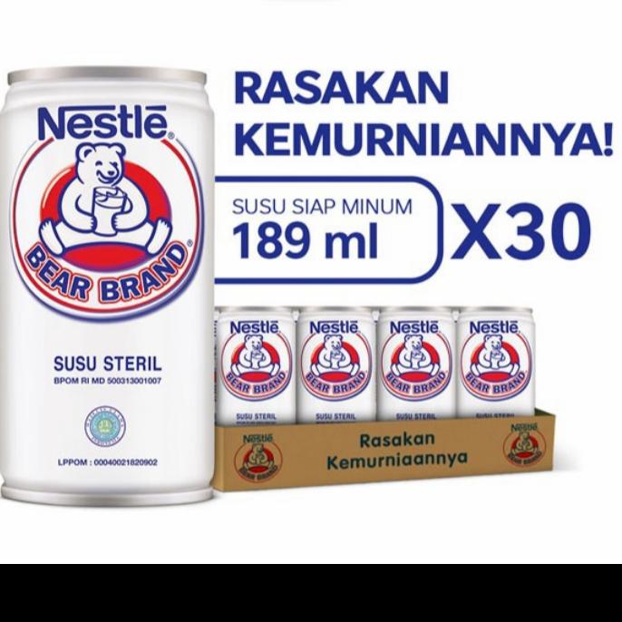 Gambar BEAR BRAND 189 ml / dus isi 30 kaleng dari alfredacia shop undefined Tokopedia
