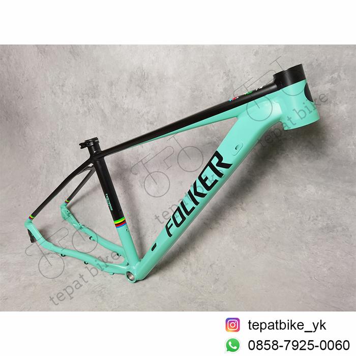 Gambar Frame Sepeda Folker Teenage Boy MTB 27,5 - Blue-black, 17 / M dari Tepat Bike Jogja undefined Tokopedia
