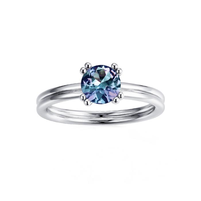 Gambar Verusha Alexandrite Ring - Cincin Gemstone by Her Jewellery - White Gold, 8 dari Her Jewellery undefined Tokopedia